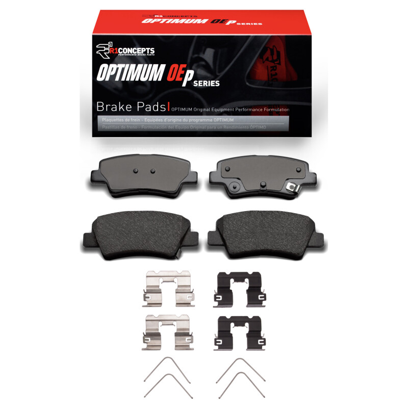 Hyundai Elantra GT Brake Pads - Rear - R1 Concepts - Optimum OE - `18-`20